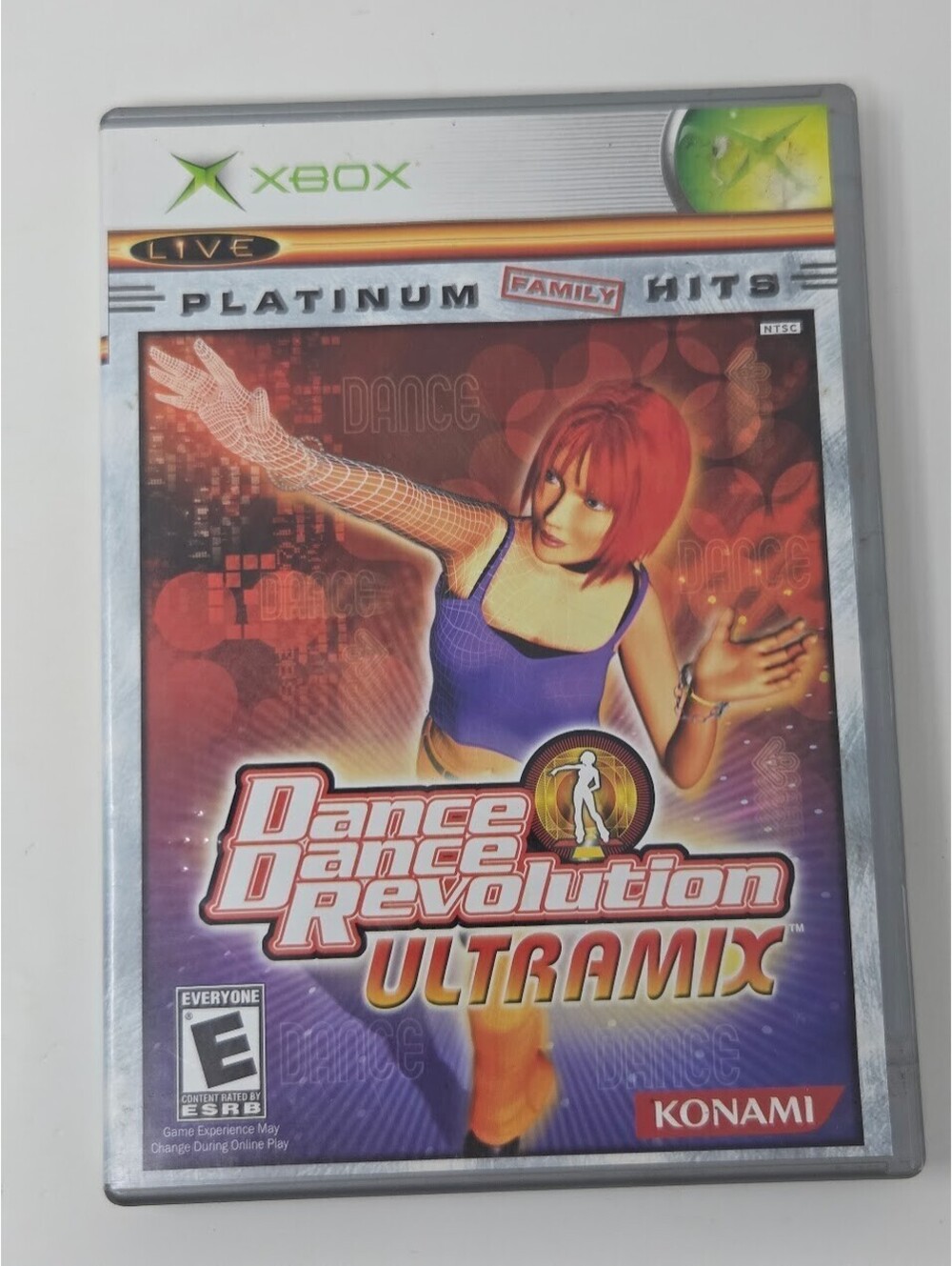 Konami Xbox Dance Dance Revolution Ultramix Platinum Hits (Microsoft Xbox, 2003)